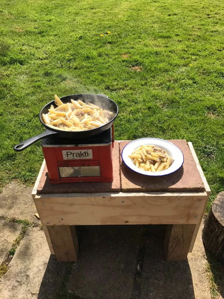 Glamping Cooking