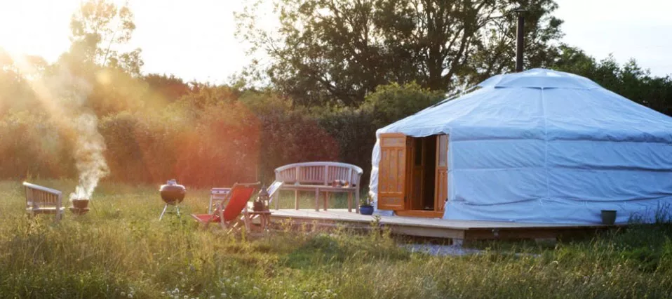 our holiday yurts